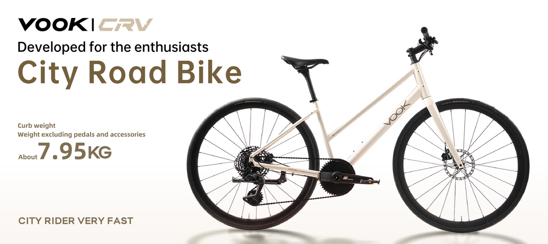 VOOK CRV: The City Road Bike That Redefines Urban Cycling